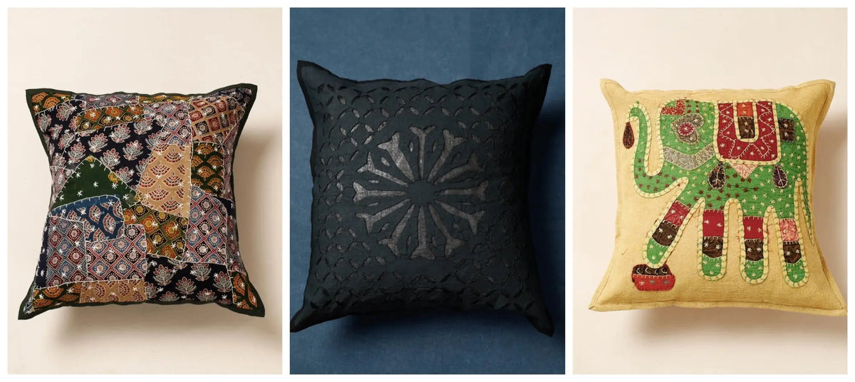 Embroidered Cushion covers
