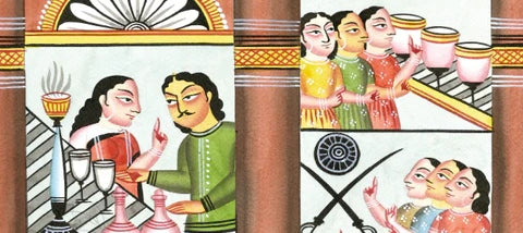 Kalighat paintings