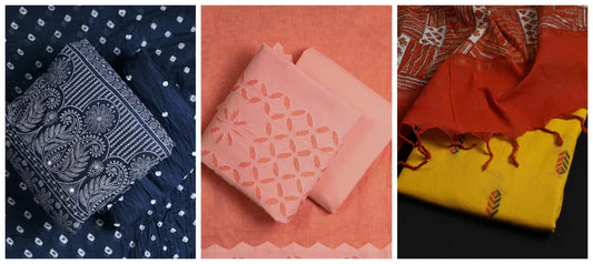 9 stunning salwar suit dress material for navaratri