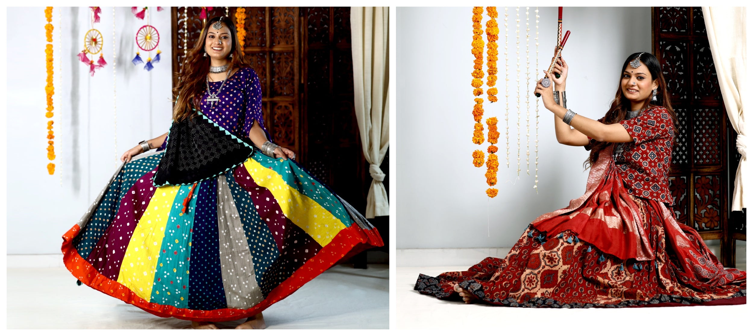Dandiya Dress Female | गरबा नाइट | Navratri Dandiya Dress | best outfits  for garba night | HerZindagi