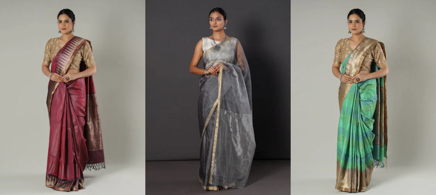 5 Modal Silk Sarees To Add To Your Wardrobe l iTokri आई.टोकरी