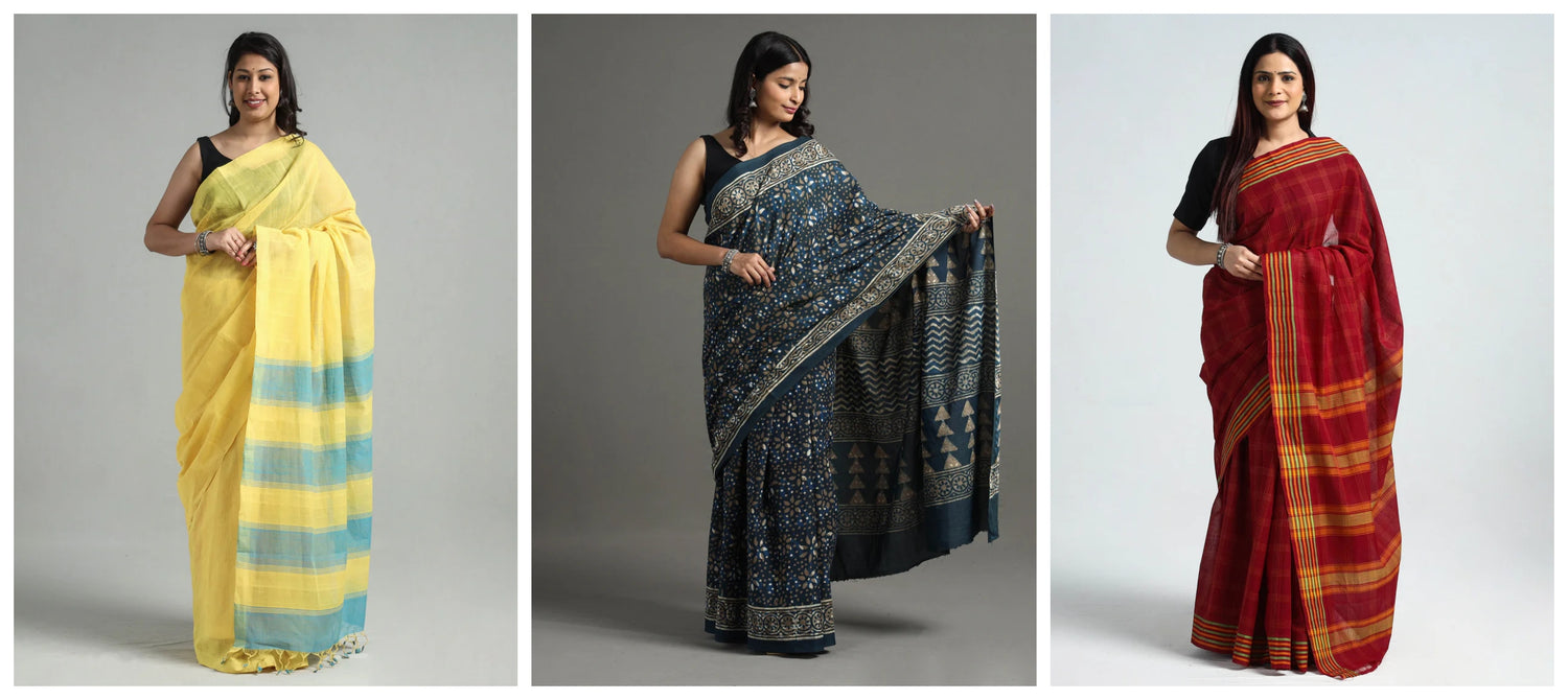 Simple Summer Style: Cotton Sarees Wins Every Time