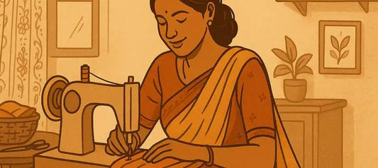 stitching the outfit