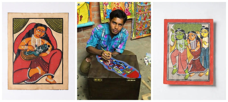 Artisan In Focus: Interview With Laltu Chitrakar - A Master Artist of Patachitra & Patua Painting of Bengal