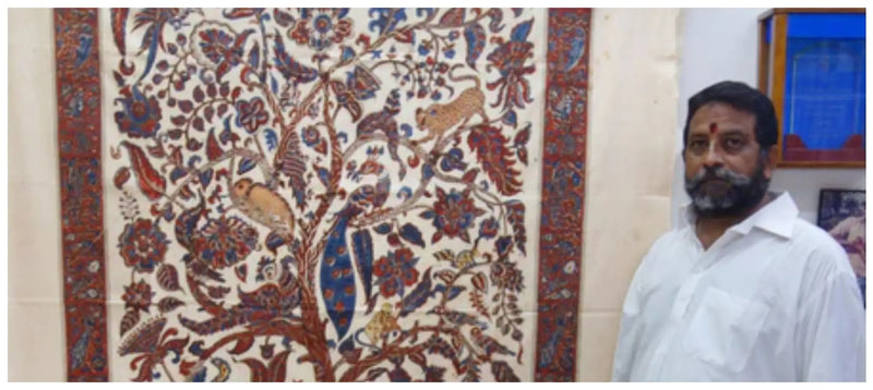 Artisan In Focus: Interviewing Varun Pedana, renowned Kalamkari Artist
