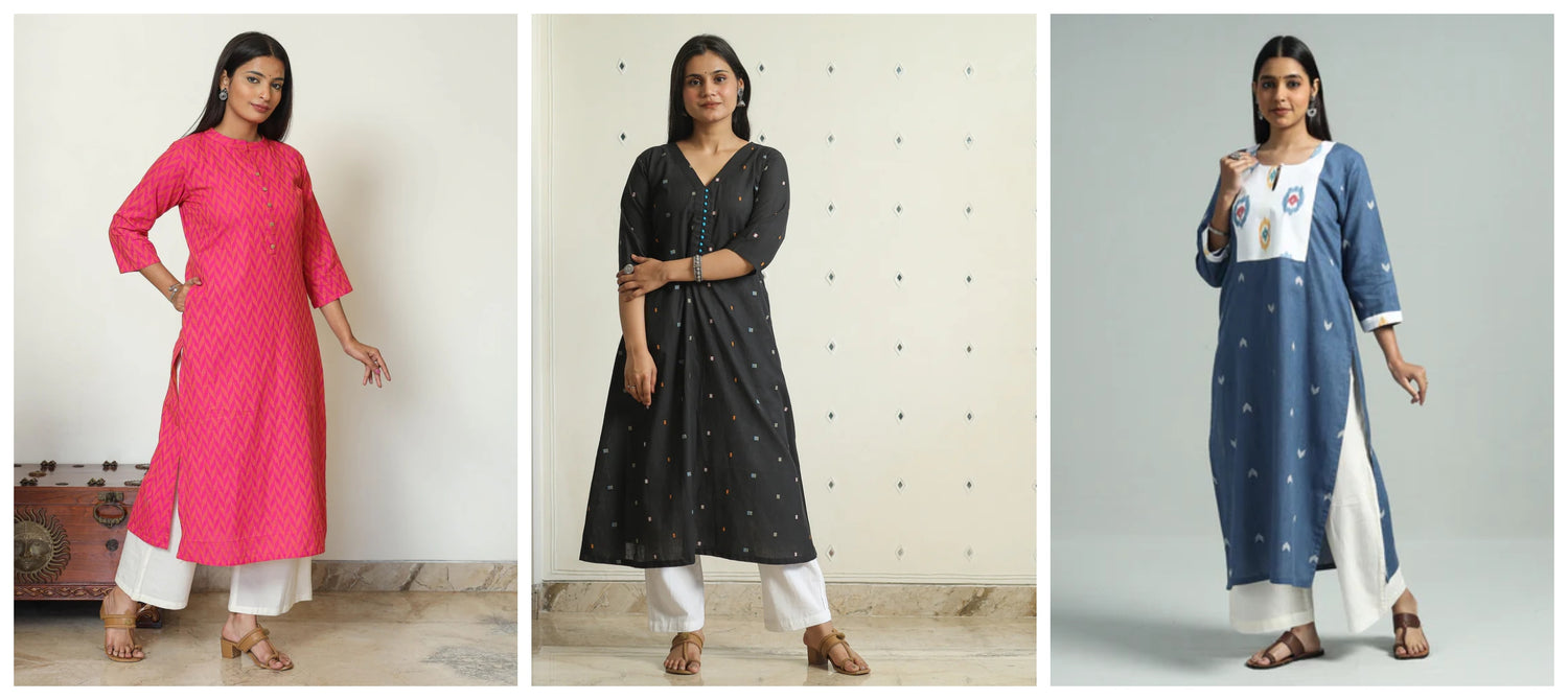 Celebrating Diversity: Jacquard Kurtas in Regional and Cultural Festivals