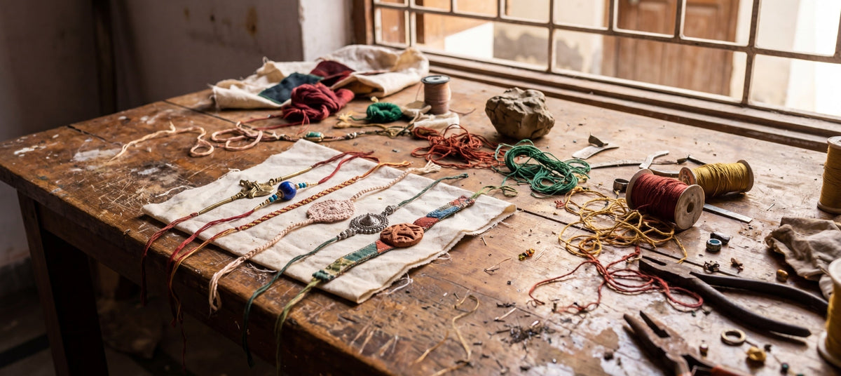 7 Unique Handmade Rakhi Crafts for Rakhi 2026 - Your Brother’s Wrist Deserves the Best