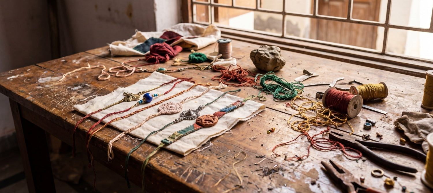 7 Unique Handmade Rakhi Crafts for Rakhi 2026 - Your Brother’s Wrist Deserves the Best