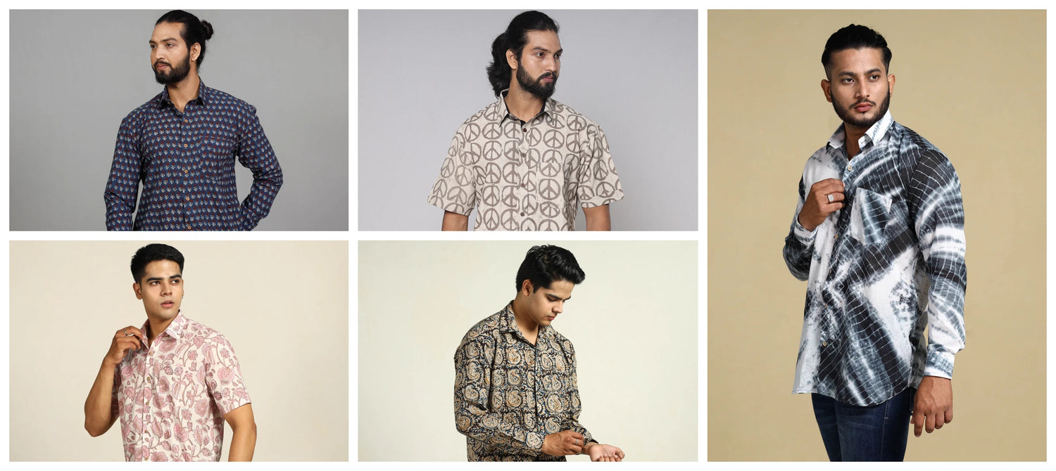 Ajrakh, Sanganeri, and Beyond Exploring the Diversity of Indian Printed Shirts