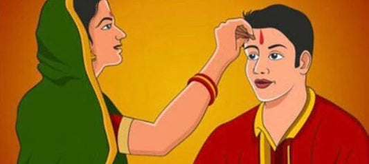 Bhai dooj(image credit:- twitter/sachinbabaniya)