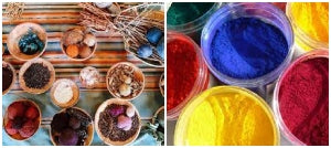 What is the difference between natural dyes and chemical dyes?