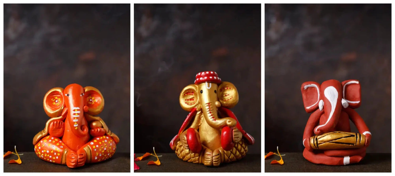 ECO FRIENDLY (Ganesha Idols)