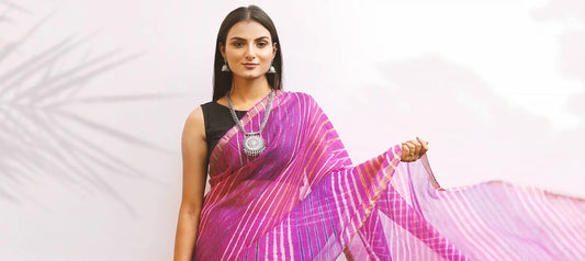 leheriya saree 