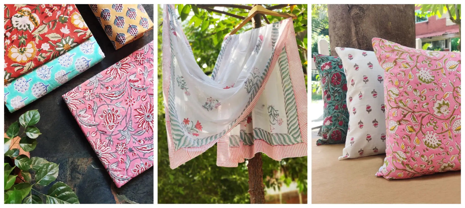 Sanganeri Block Print