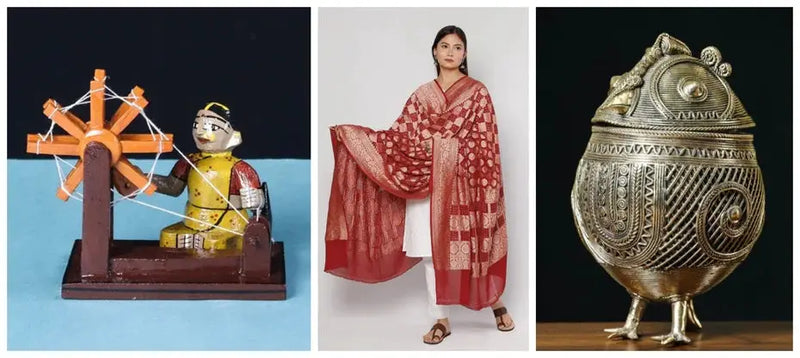 Famous Handicrafts of India from 29 states and UTs
