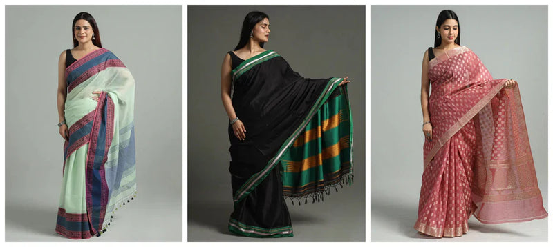 Why Handloom Sarees Are Perfect for Your Sustainable Summer Wardrobe?
