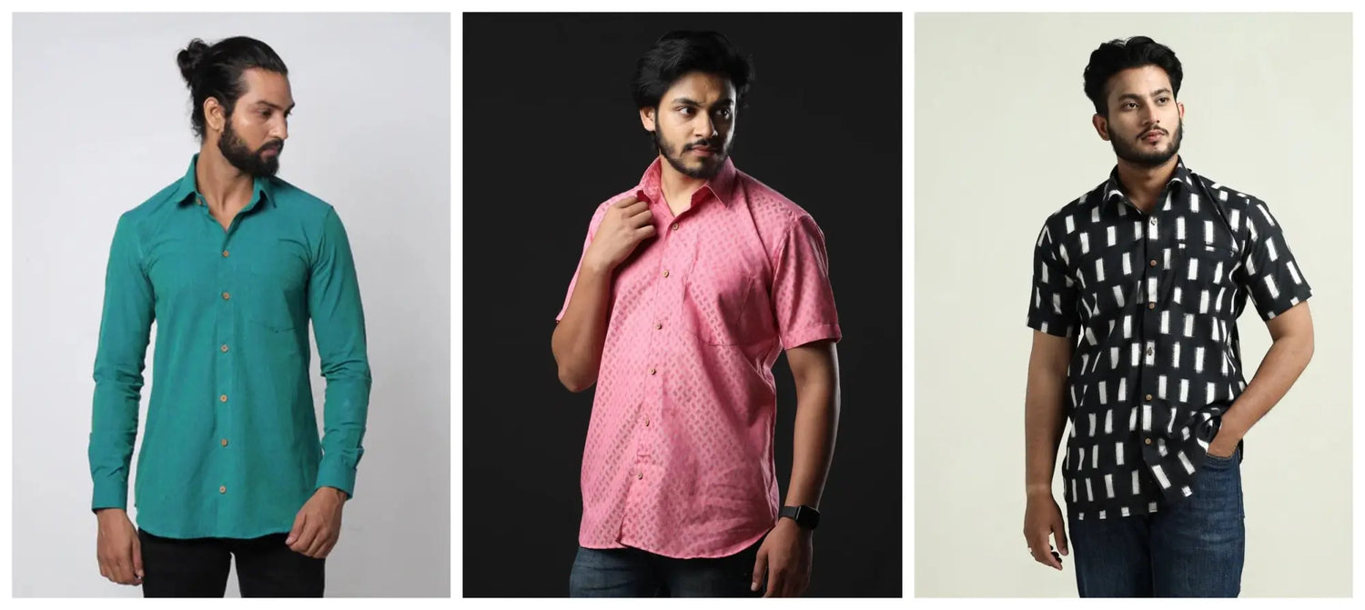 Handloom Shirts for men's 