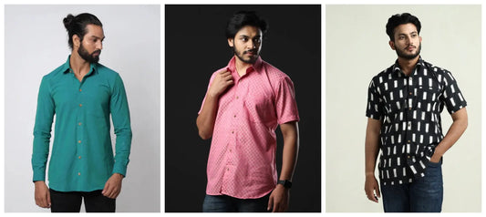 Handloom Shirts for men's 