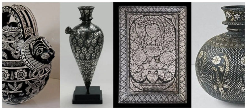 History Of Bidri Craft: Crafting Stories In Silver And Copper Alloy