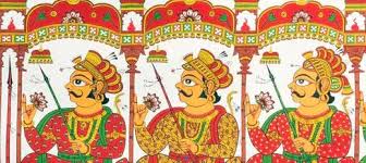 Stunning “Phad” Art from Rajasthan, created by this 87 year old woman