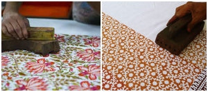 Hand Block Printing 