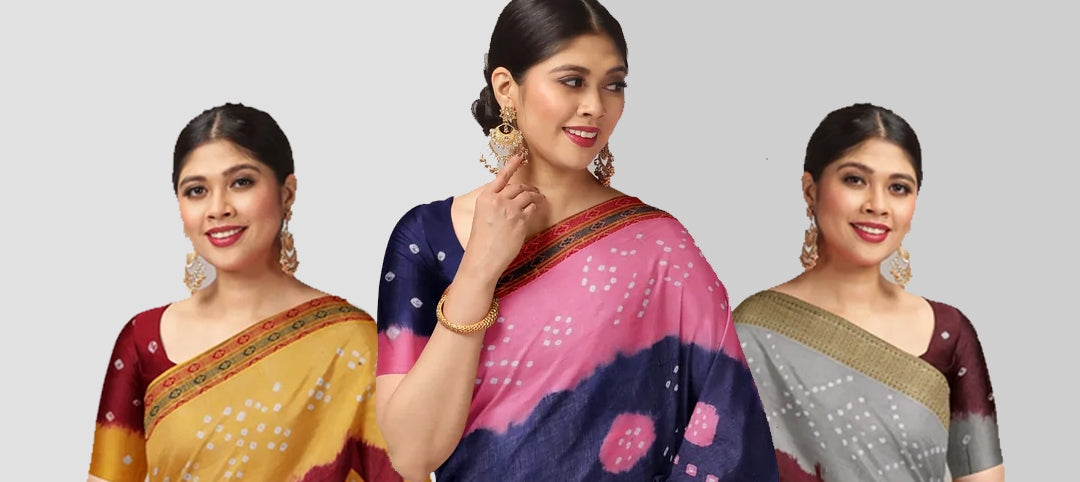 Buy Bandhani Sarees Online @ Best Prices| Karagiri