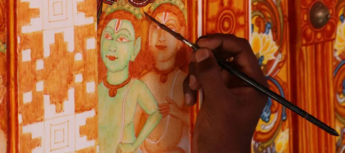 Kerala Mural Art: A Symphony of Colours & Mythology