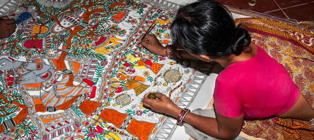 Madhubani painting - outlook India
