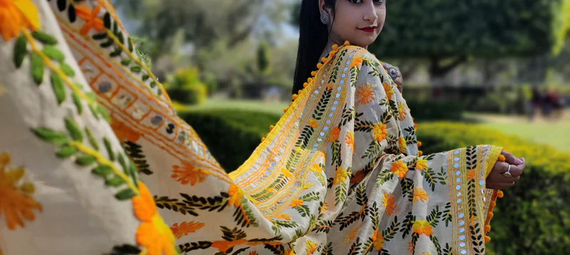 What Makes a Traditional Phulkari Dupatta So Special?