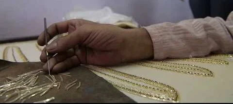 The mesmerizing world of zari embroidery in indian fashion