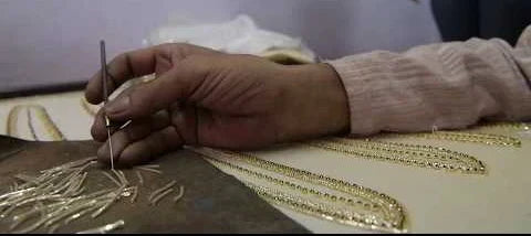 The mesmerizing world of zari embroidery in indian fashion
