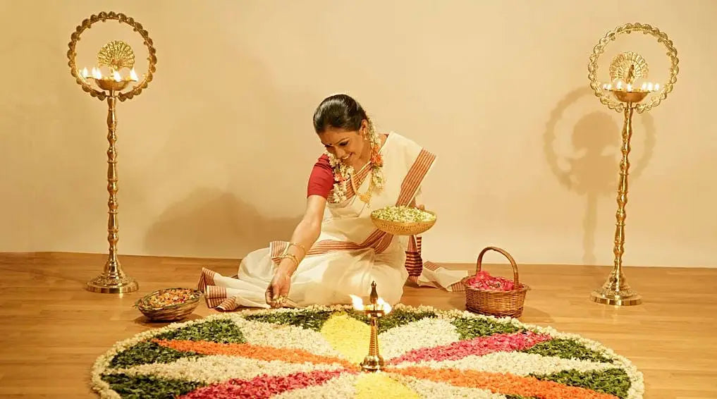 How is onam celebrated in kerala