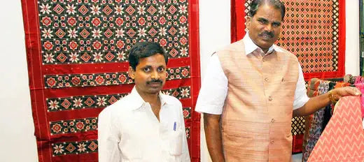 ikat by master weaver goverdhan pochampally