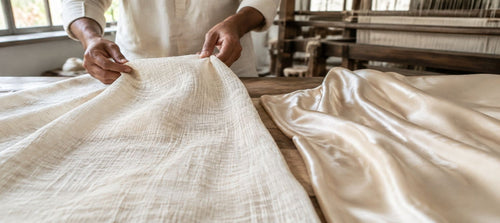 Raw silk vs pure silk