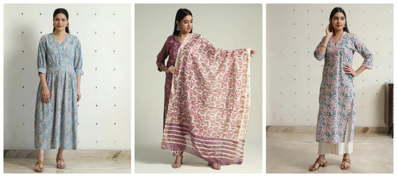 Sanganeri Print Suits: A Wardrobe Staple You Can't Miss| iTokri