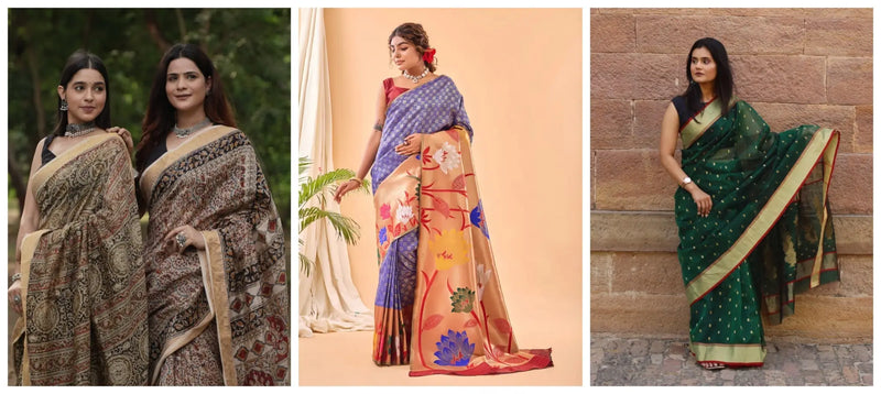 Saree Saga: 6 Handpicked Sarees For The Upcoming Festive Extravaganza
