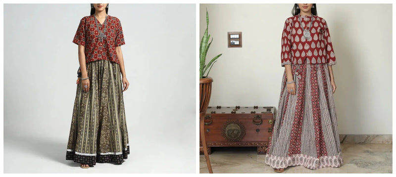 Skirts with Stories: Traditional Prints on Modern Silhouettes