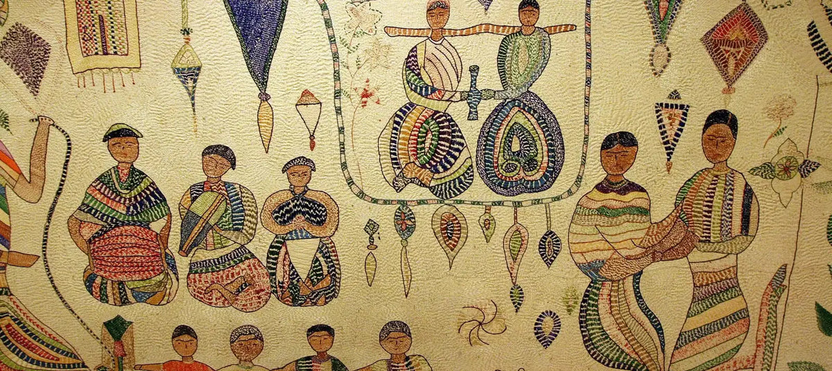 Kantha embroidery- Alamy