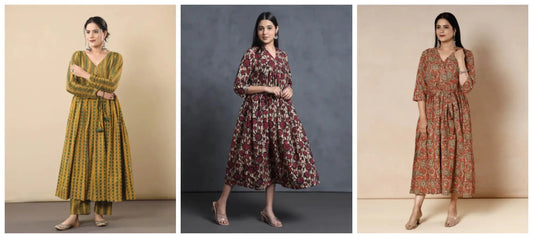 remodification of old sarees into new dresses