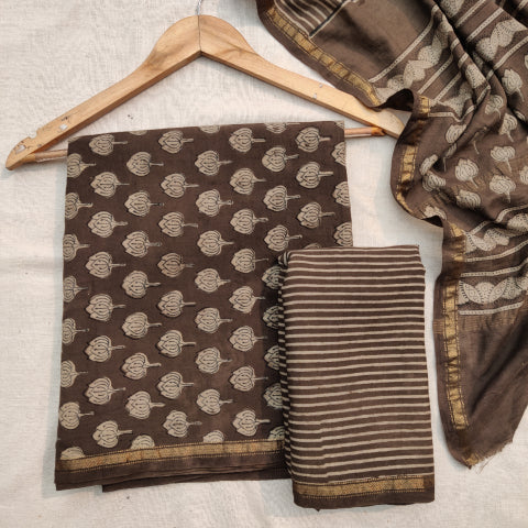 Akola Block Printed Dress Materials from Rajasthan