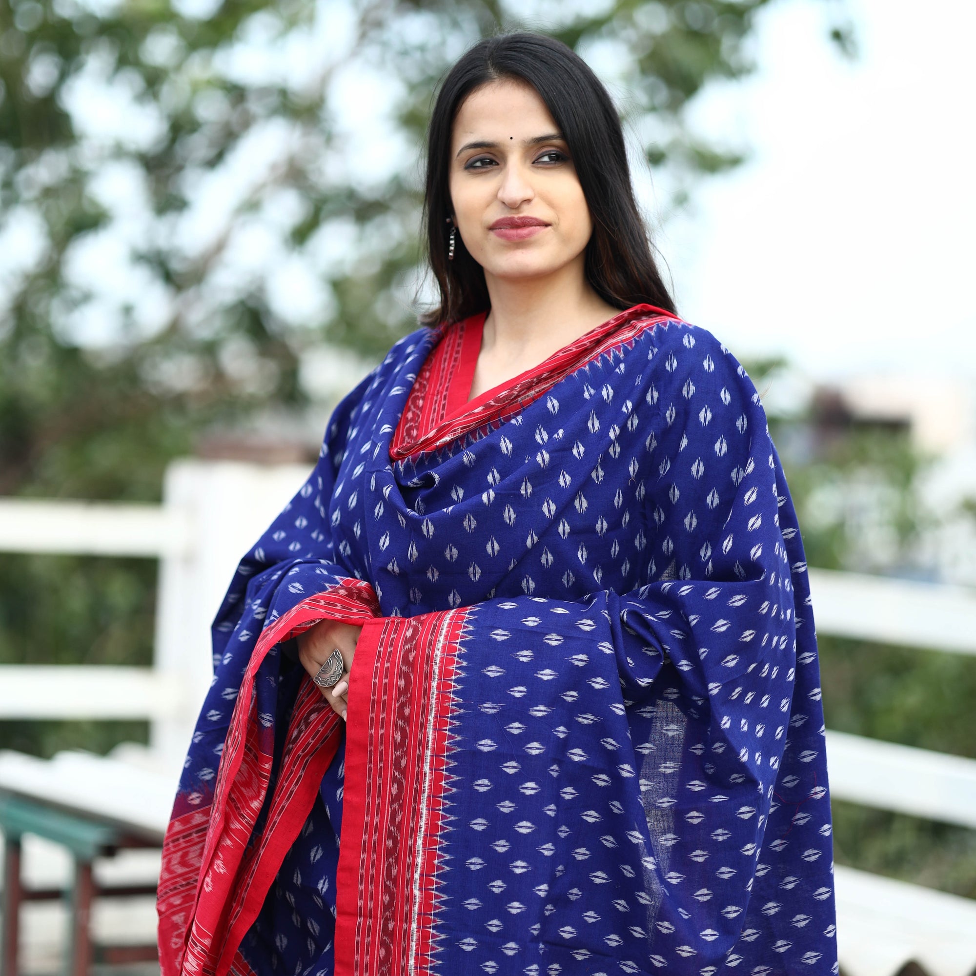 Sambalpuri Ikat Handwoven Dupattas from Odisha