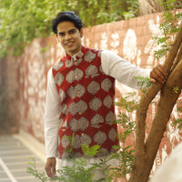 Bagh Block Print Men's Jackets