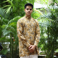 Bagru Block Print Men's Kurtas