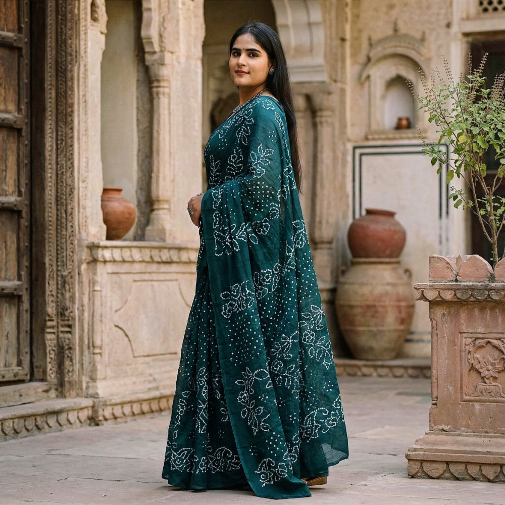 Bandhani or bandhej sarees