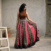 Bandhani tie-dye skirts