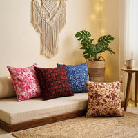 Batik printed cushion covers
