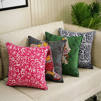 Batik printed cushion covers