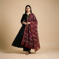 Hand batik prints dupattas