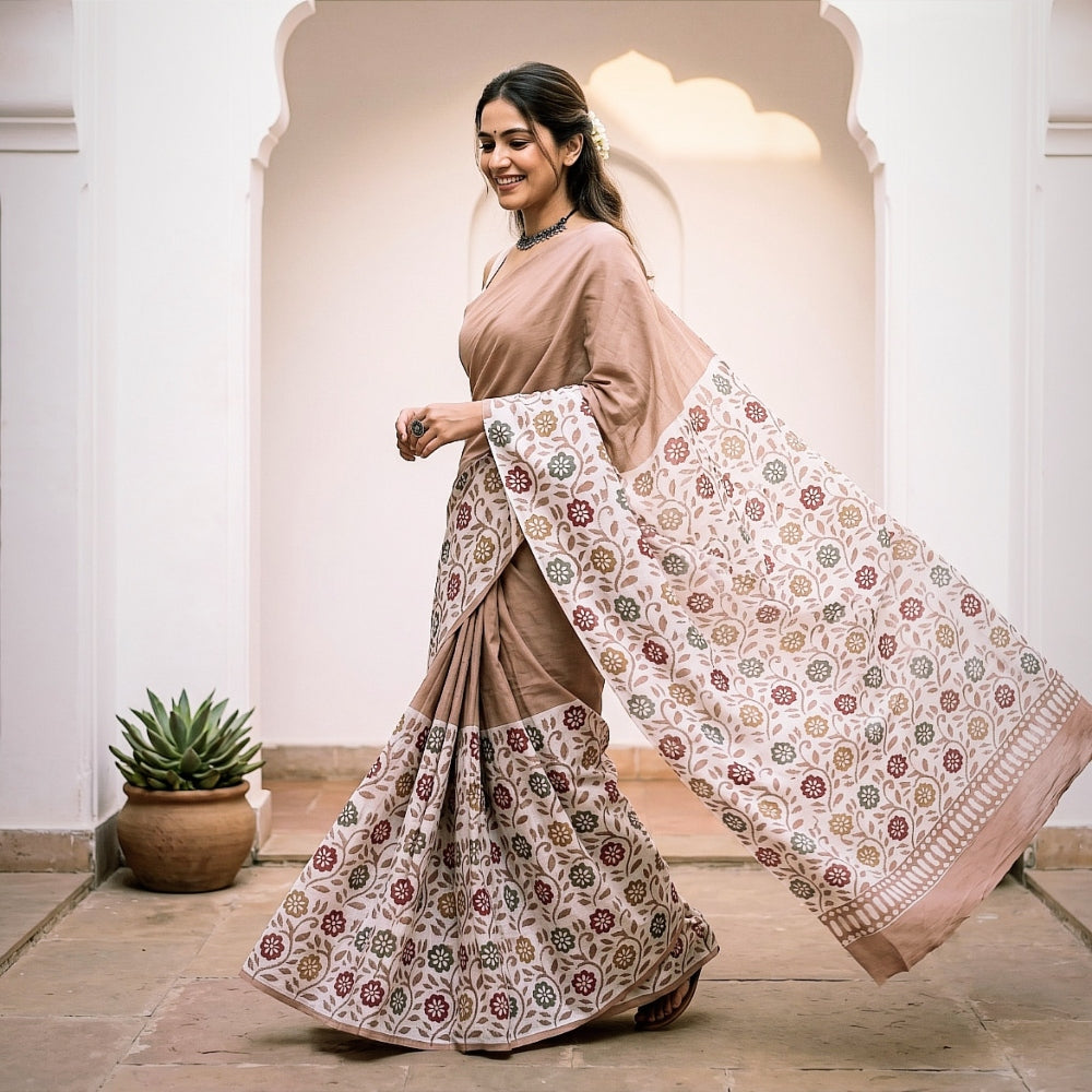 Batik prints sarees