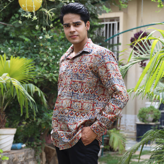 Kalamkari Block Prints Shirts